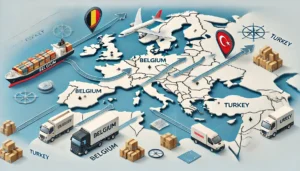 Belçika’dan Türkiye’ye Kargo