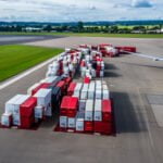 Firefly germany air cargo terminal fedex ups dhl cargo airplane and cargo personals 25301