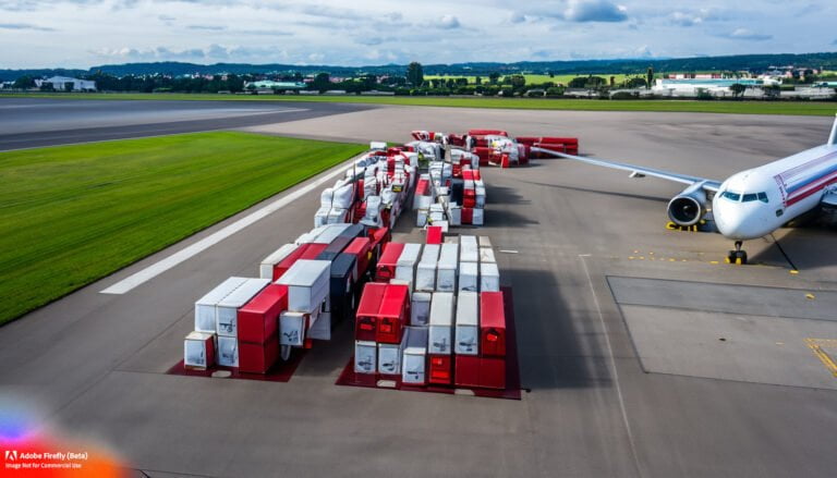 Firefly germany air cargo terminal fedex ups dhl cargo airplane and cargo personals 25301