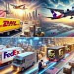 Amerika'ya DHL, FedEx, UPS